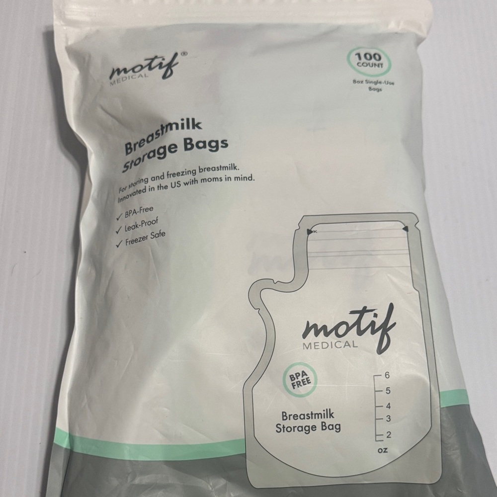 Motif Medical Breastmilk Storage Bags